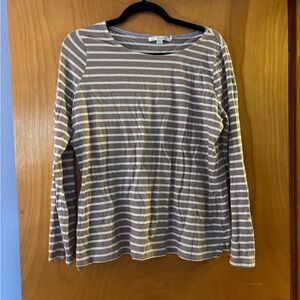 Boden Striped Long Sleeve Top